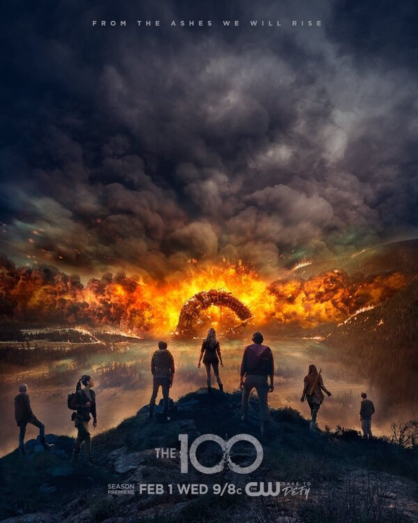 Сериал Сотня Смотреть Онлайн Все Сезоны Бесплатно постер